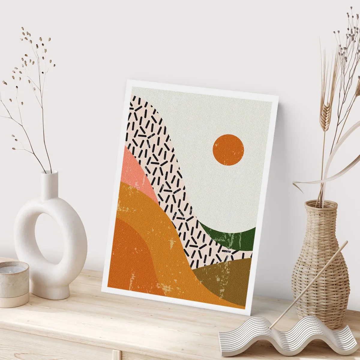 Poster - Sunny Abstract - 40x50 cm