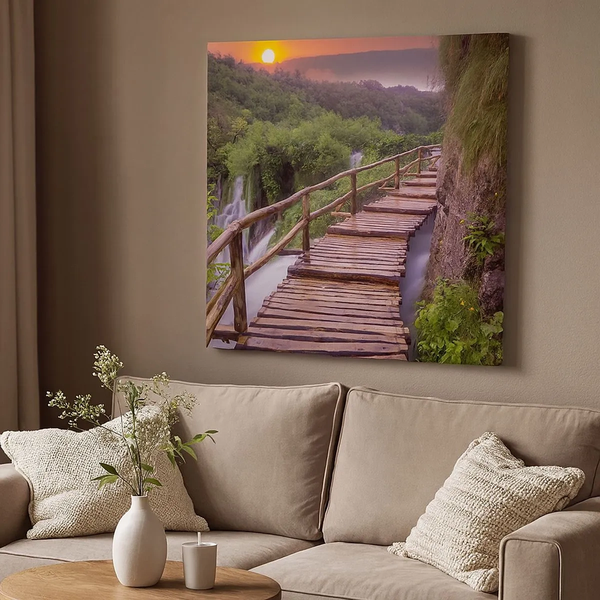 Canvas picture - Unbelievable Beauty - 30x30 cm