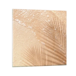 Glass picture - Shadow of a Hot Summer - 30x30 cm