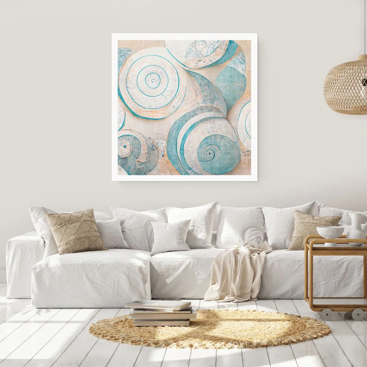 Poster - What Does a Shell Hide? - 50x50 cm