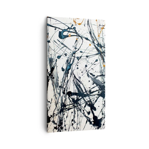 Canvas picture - Expressionist Abstract - 45x80 cm