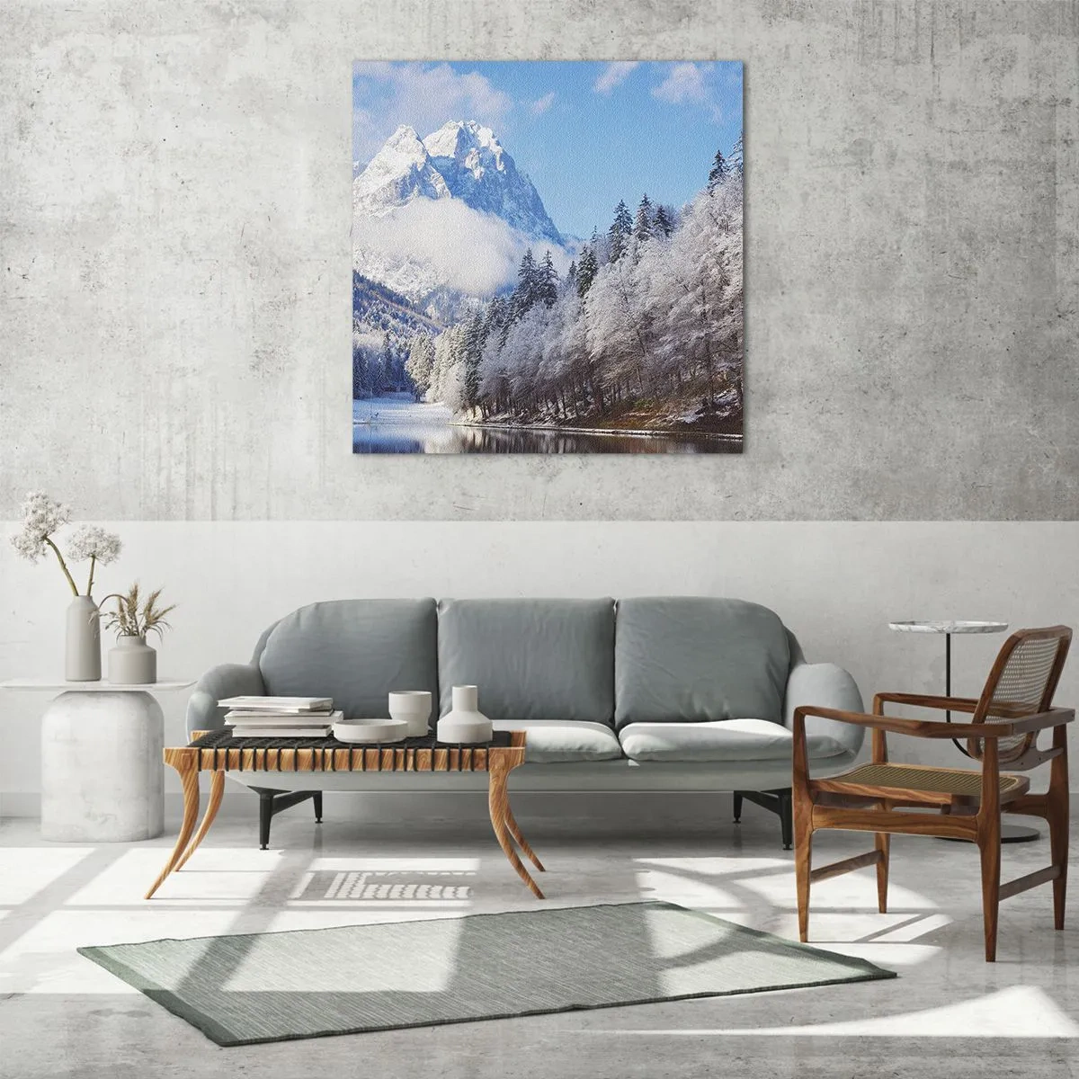 Glass picture - Snow Patrol - 30x30 cm