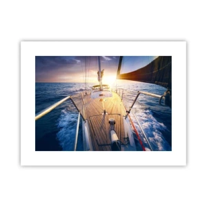 Poster - Running on Waves - 40x30 cm