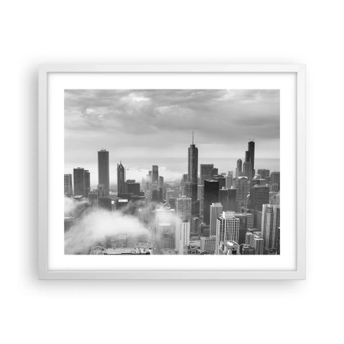 Poster in white frmae - American Landscape - 50x40 cm