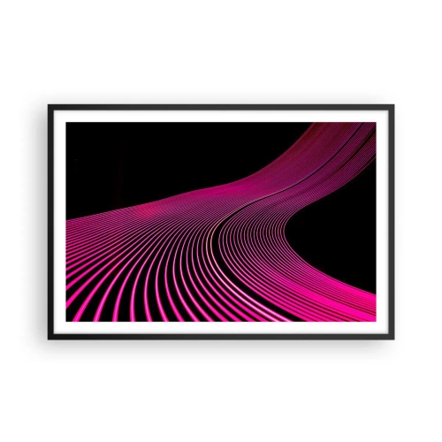 Poster in black frame - Alley of Light - 91x61 cm