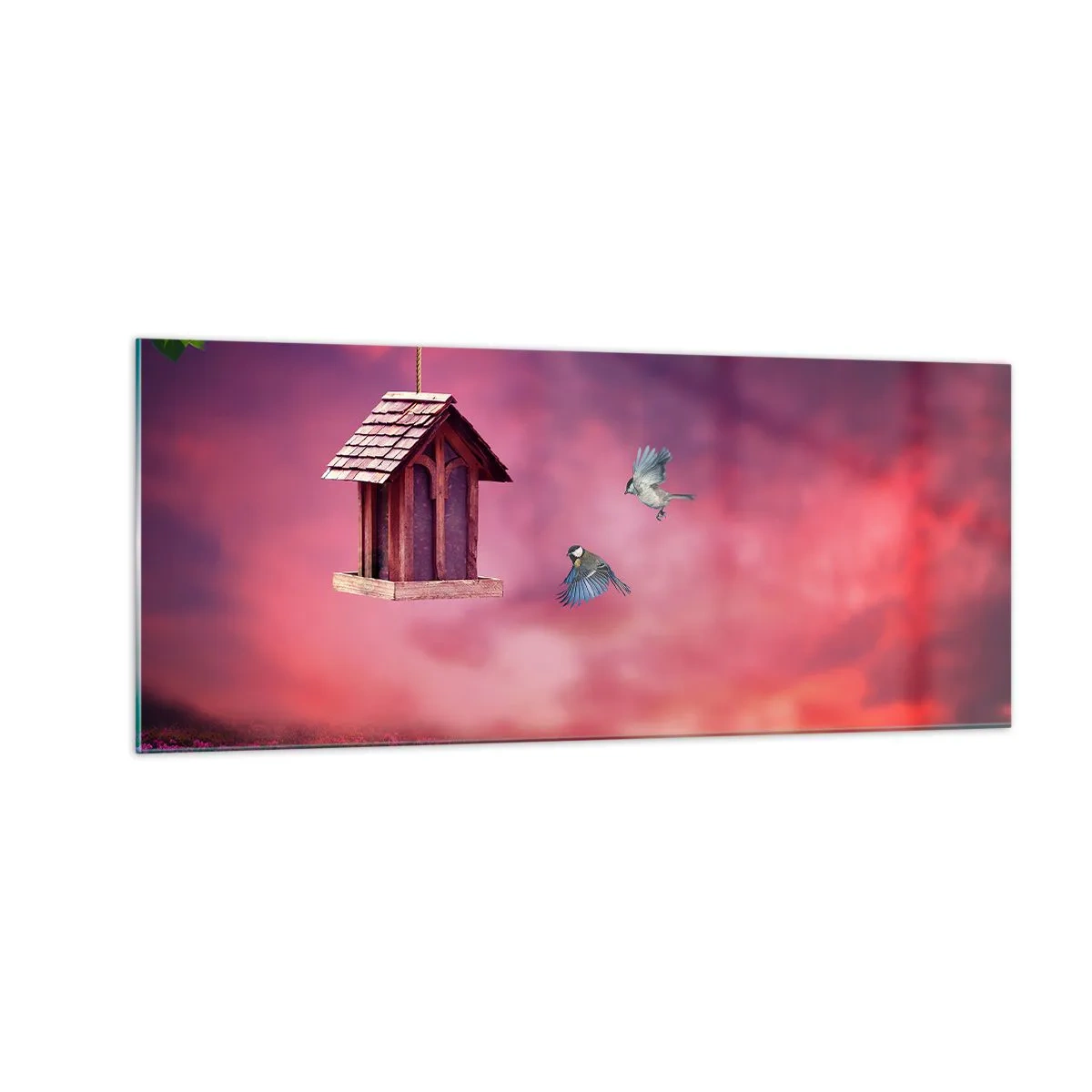 Glass picture - Invitation to Dinner - 100x40 cm