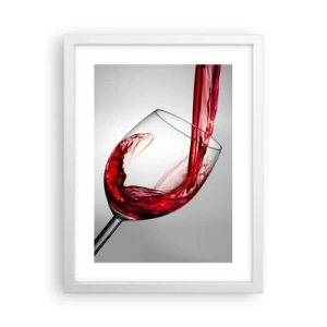 Poster in white frmae - Colour - Movement - Sound - 30x40 cm