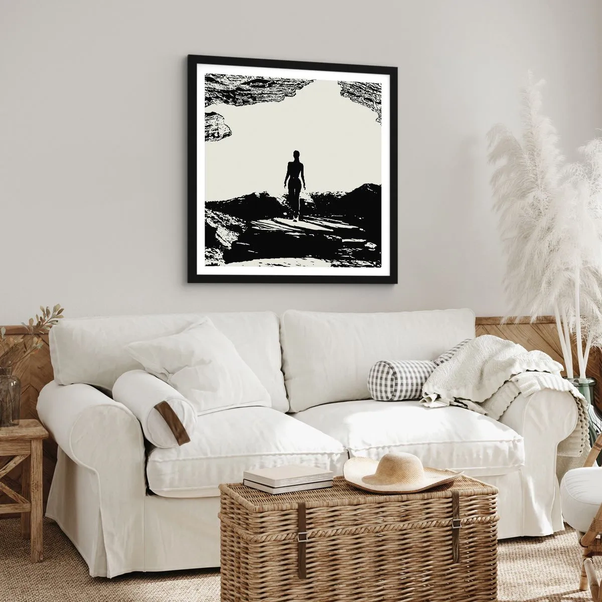 Poster in black frame - New Look - 60x60 cm