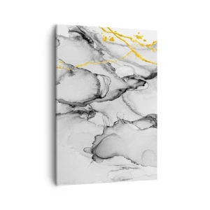 Canvas picture - Composition with a Golden Motif - 50x70 cm