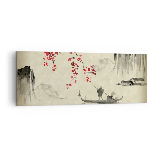 Canvas picture - In Cherry Blossom Country - 140x50 cm
