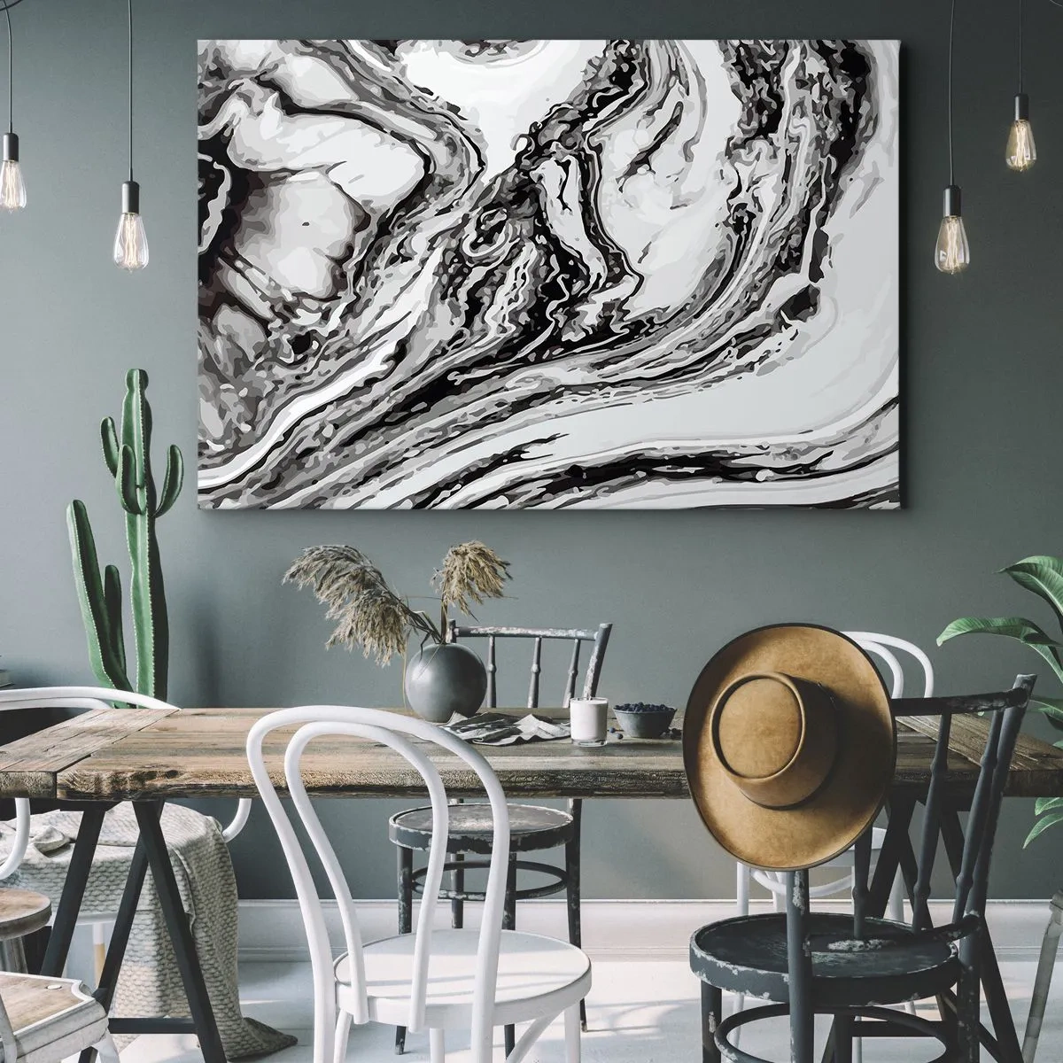 Canvas picture - At the Beginning There Was Chaos - 120x80 cm