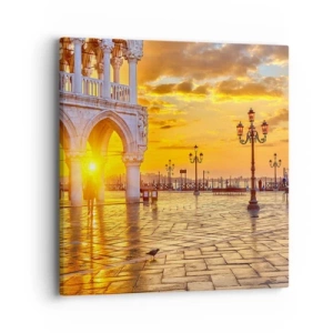 Canvas picture - Where Is Everybody? - 40x40 cm