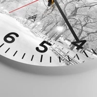 Clock face with numbers