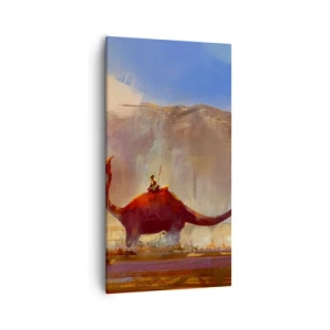 Canvas picture - If They Hadn't Gone Extinct - 55x100 cm