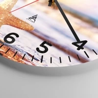 Clock face with numbers