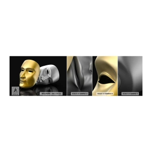 Photo Wallpaper Sample Standard Eco - Life Is a Theatre - Hood, Piece, Theater - 100x30 cm