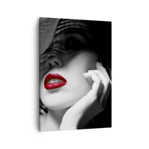 Canvas picture - Study in Scarlet - 50x70 cm