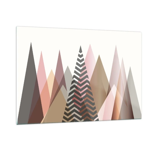 Glass picture - View of the Piramide - 120x80 cm