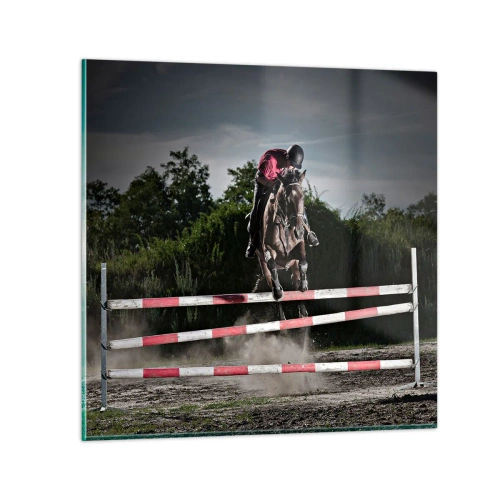 Glass picture - Together for Victory - 70x70 cm