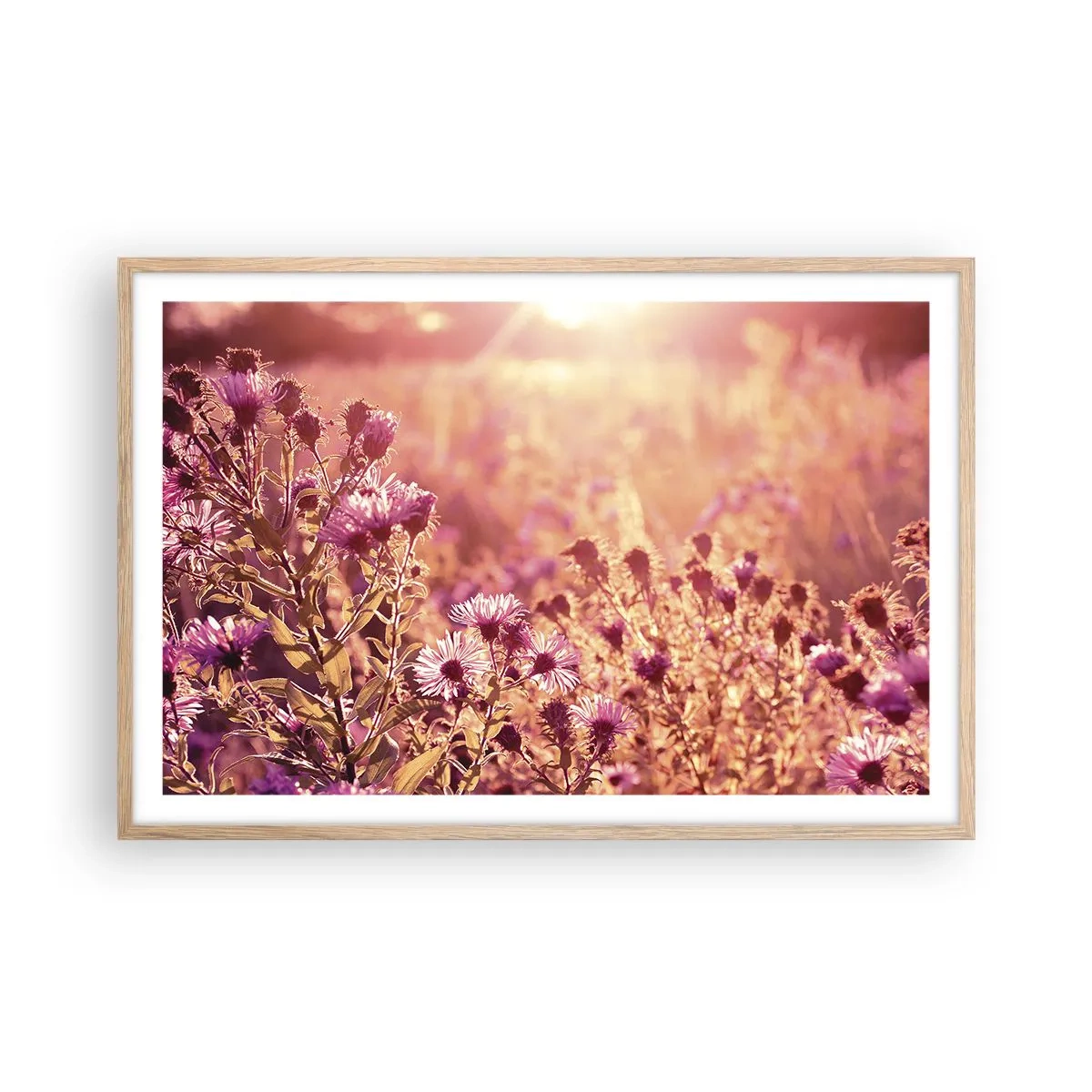 Poster in light oak frame - Before Summer Goes - 91x61 cm