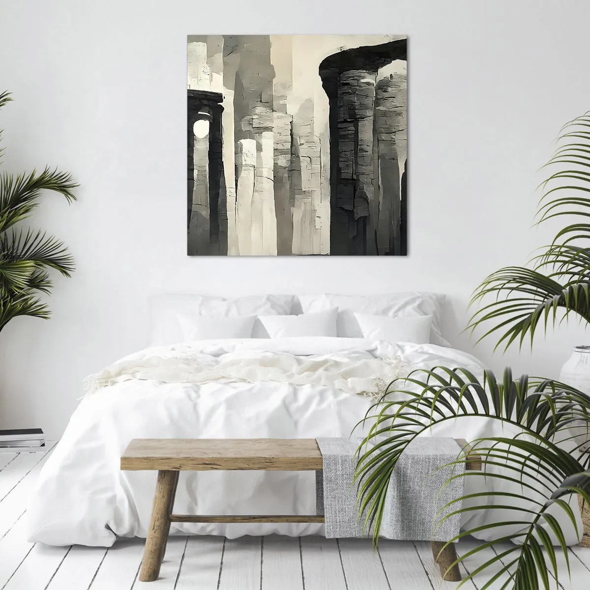 Canvas picture - Majesty of Antiquity - 60x60 cm