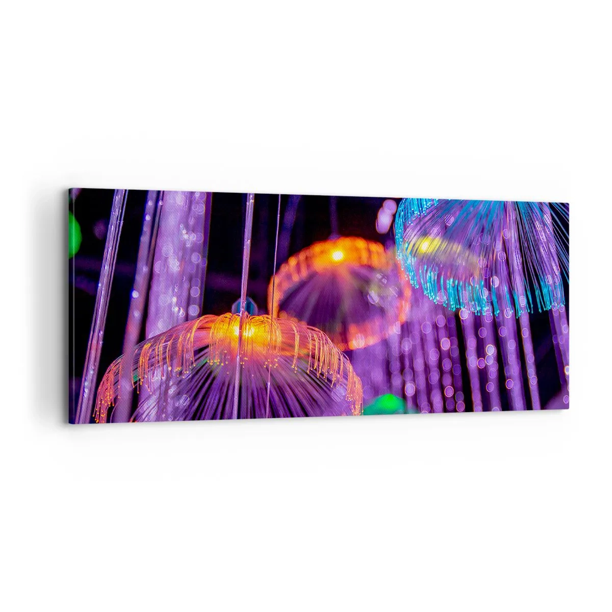 Canvas picture - Light Fountain - 100x40 cm