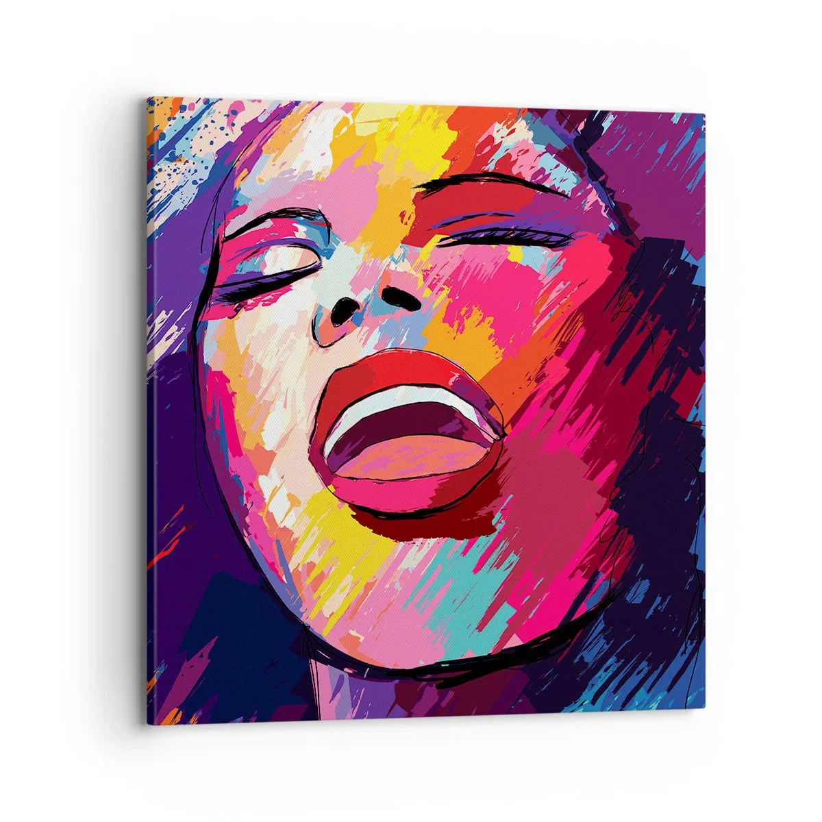 Canvas picture - Sing Your Life Away - 70x70 cm