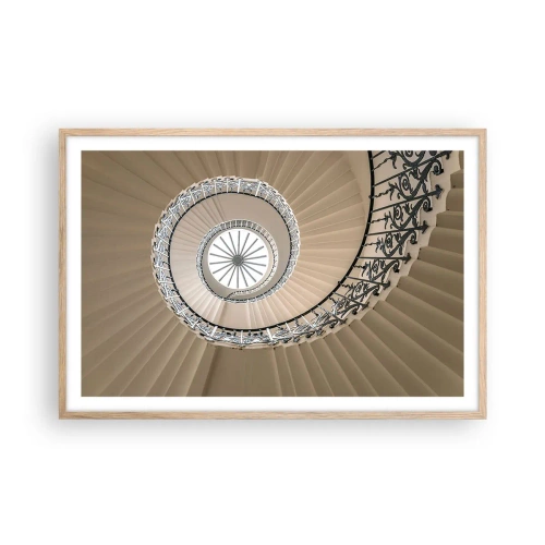 Poster in light oak frame - Inside the Shell - 91x61 cm