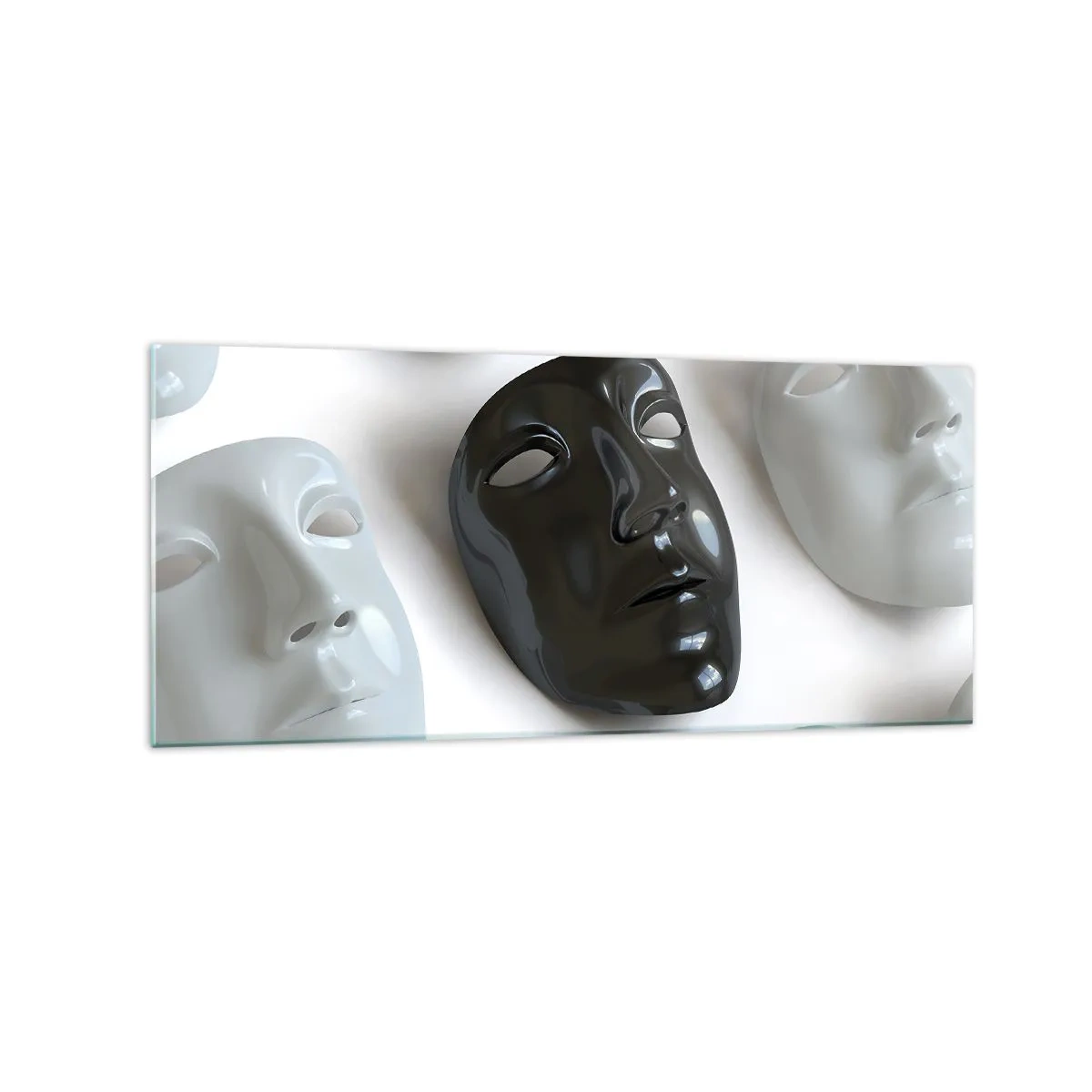 Glass picture - How to Stand Out? - 120x50 cm