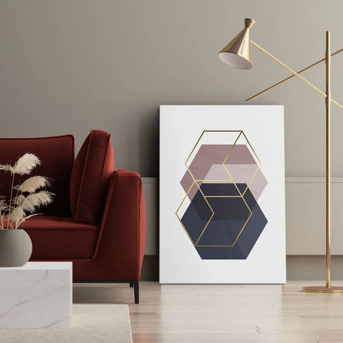 Canvas picture - Power of Simplicity - 70x100 cm