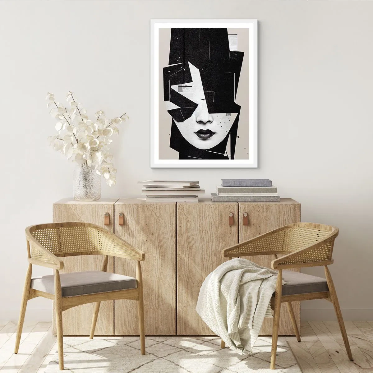 Poster in white frmae - Deeply Hidden - 61x91 cm