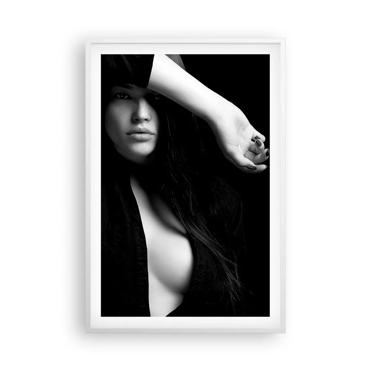 Poster in white frmae - School of Seduction - 61x91 cm