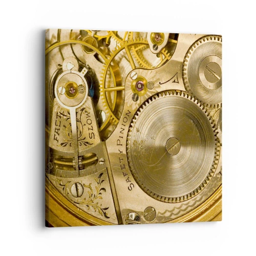 Canvas picture - Follow the Zeitgeist - 30x30 cm