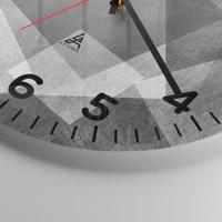 Clock face with numbers