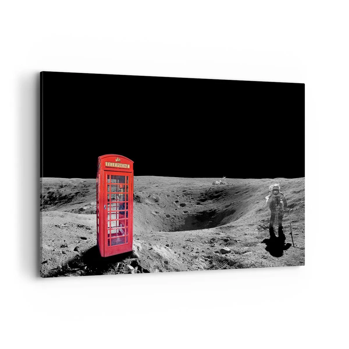 Canvas picture - Space Joke - 120x80 cm