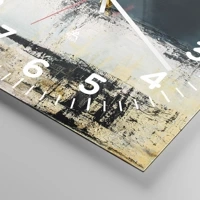 Clock face with numbers