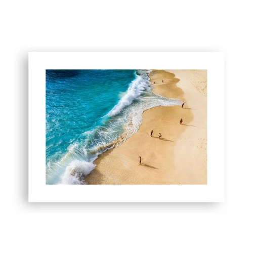 Poster - And Next the Sun, Beach… - 40x30 cm
