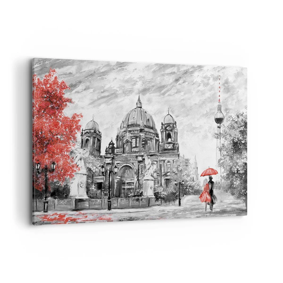 Canvas picture - Berlin Encounter - 120x80 cm