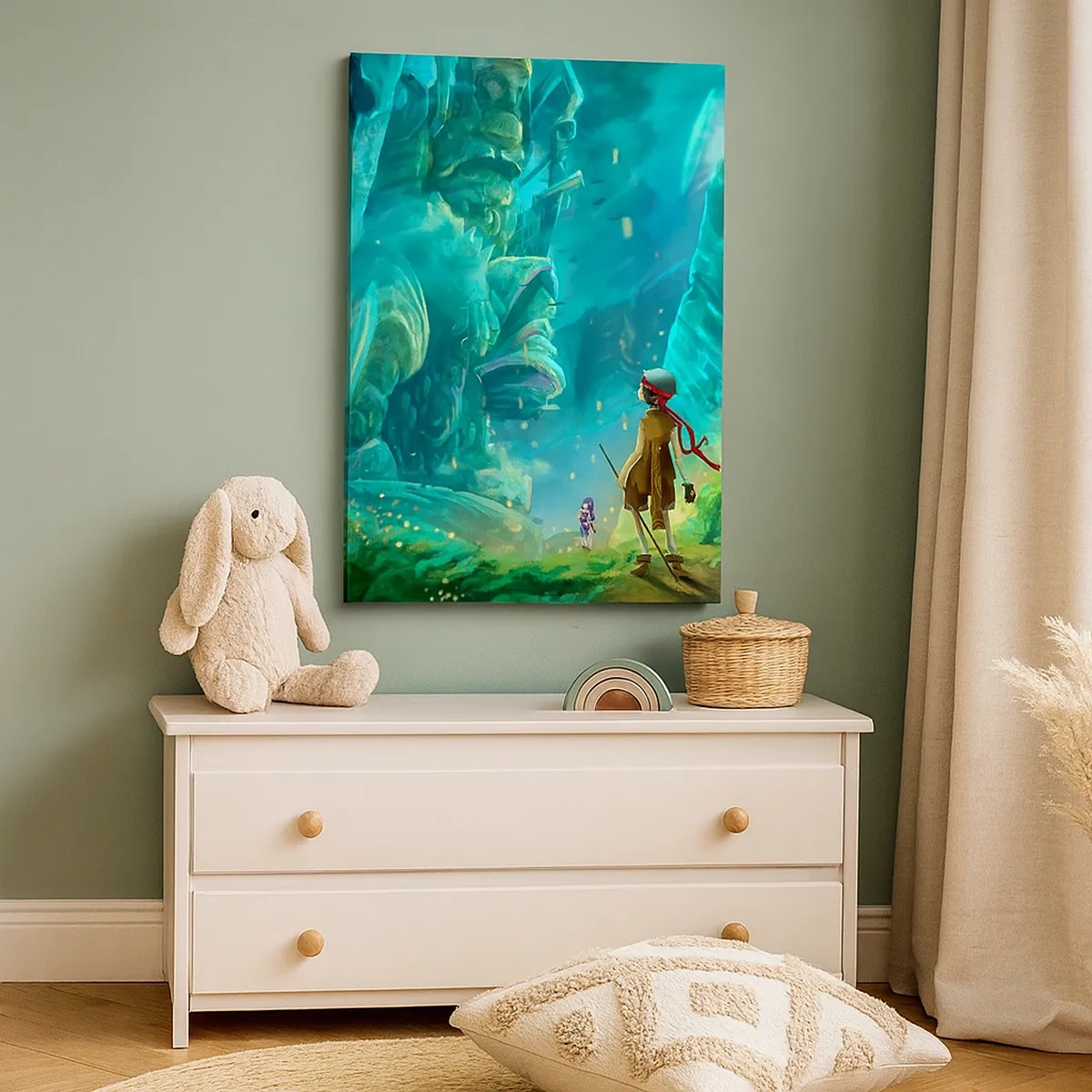 Canvas picture - From a Book of Fairy Tales - 50x70 cm
