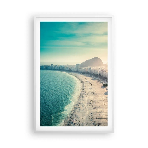 Poster in white frmae - Eternal Holiday in Rio - 61x91 cm