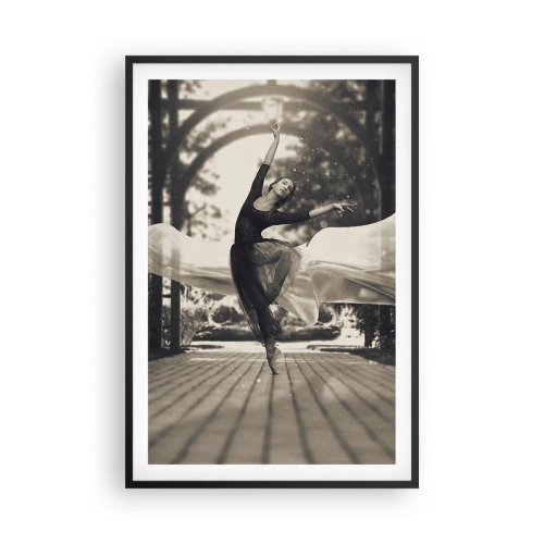 Poster in black frame - Dance of the Garden Spirit - 61x91 cm