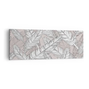 Canvas picture - Storm of Feathers - 140x50 cm