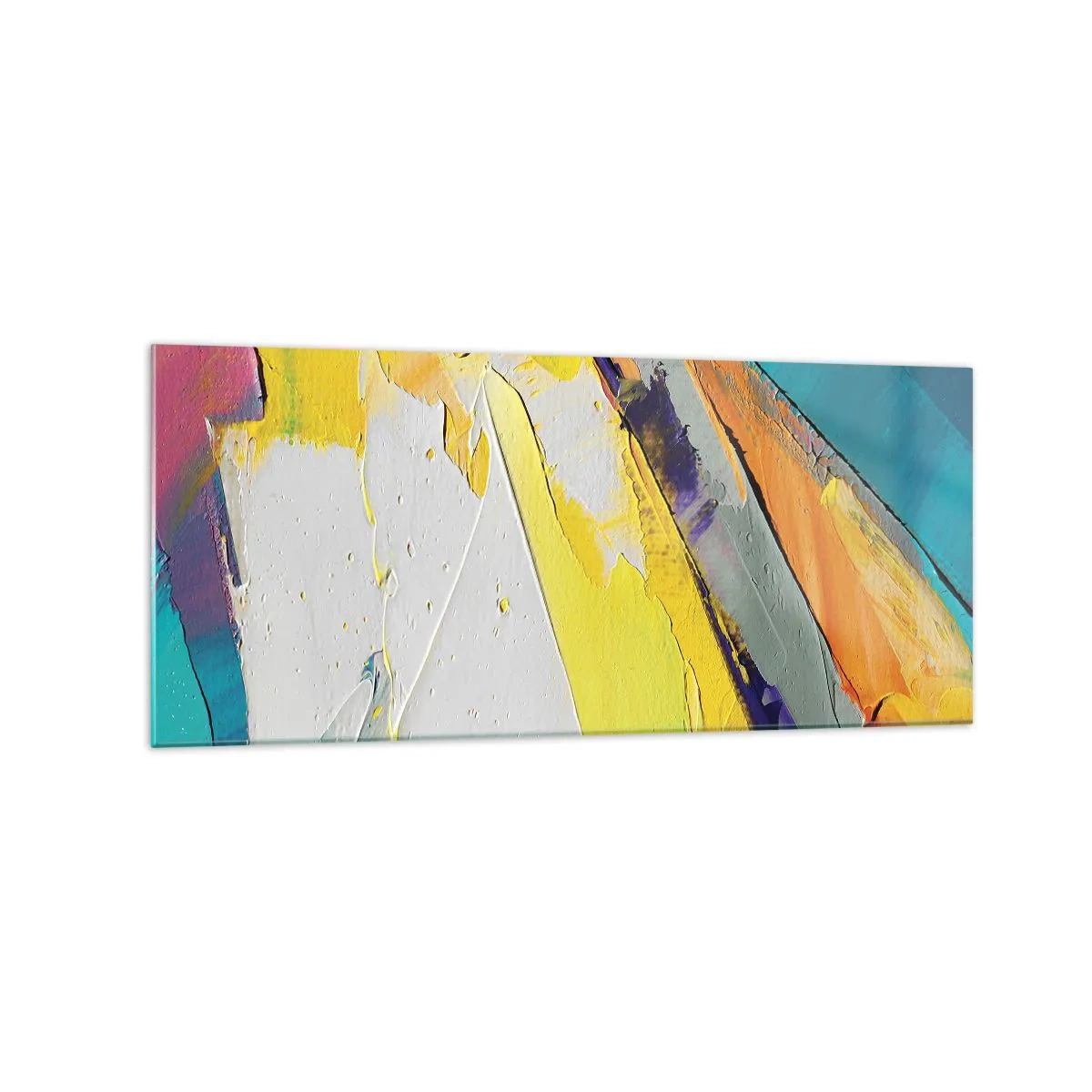 Glass picture - Anatomy of Light - 120x50 cm