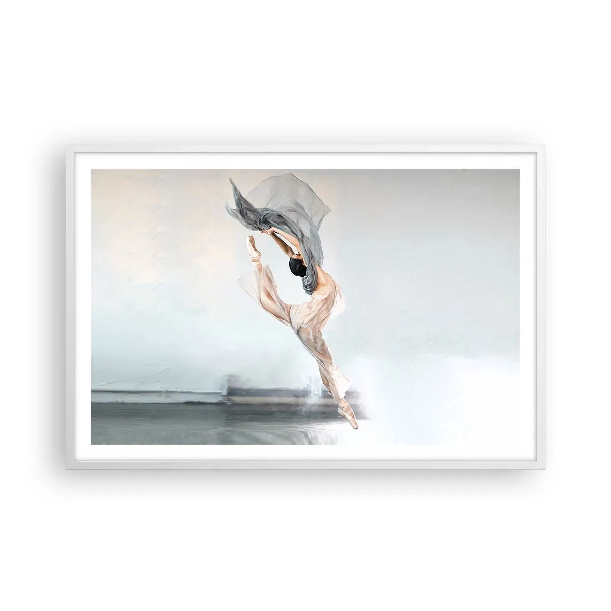 Poster in white frmae - In Dancing Exaltation - 91x61 cm