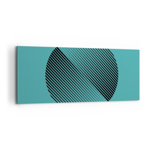 Canvas picture - Circle - Geometrical Variation - 100x40 cm