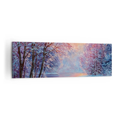 Canvas picture - Colours of Winter - 160x50 cm