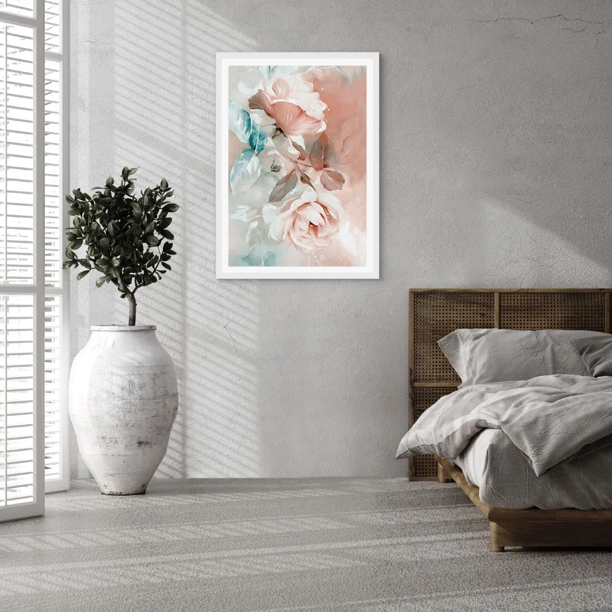 Poster in white frmae - Spirit of Romaticism - 70x100 cm