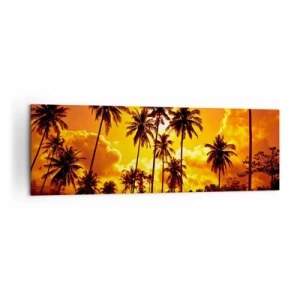 Canvas picture - Blazing Sun - 160x50 cm