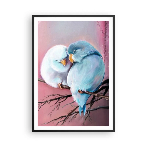 Poster in black frame - What Can We Add? - 70x100 cm