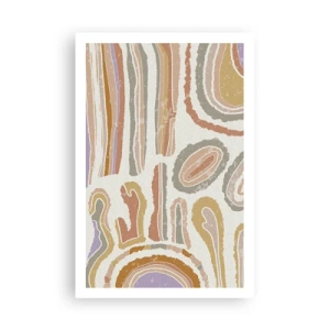 Poster - Colourful Cross-Sections - 61x91 cm